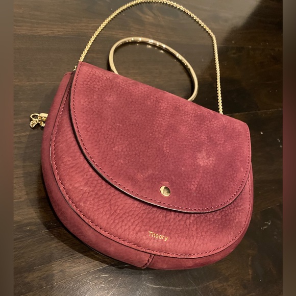 Theory Whitney Hoop Bag - Picture 9 of 9